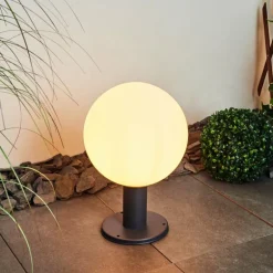 Borne lumineuse Bubodefo Anthracite, 1 lumière