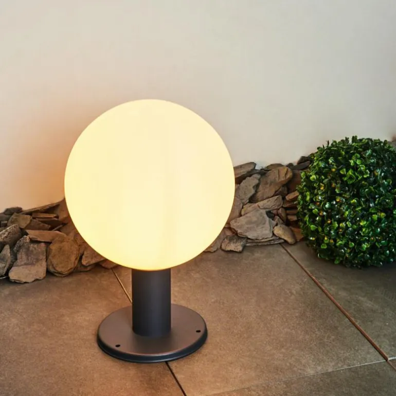 Borne lumineuse Bubodefo Anthracite, 1 lumière