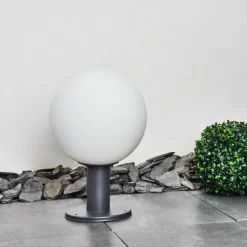 Borne lumineuse Bubodefo Anthracite, 1 lumière
