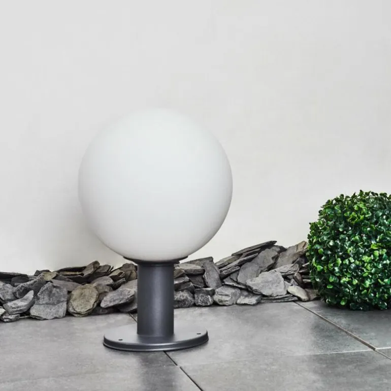 Borne lumineuse Bubodefo Anthracite, 1 lumière