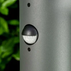 Borne lumineuse Buhrkall Anthracite, 1 lumière, Détecteur de mouvement
