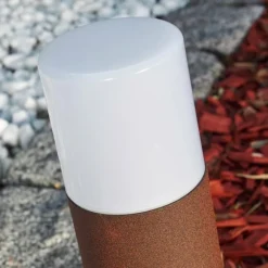 Borne lumineuse Buhrkall Rouille, 1 lumière