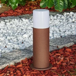 Borne lumineuse Buhrkall Rouille, 1 lumière