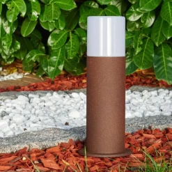 Borne lumineuse Buhrkall Rouille, 1 lumière