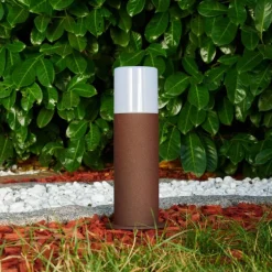 Borne lumineuse Buhrkall Rouille, 1 lumière