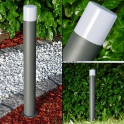 Borne lumineuse Buhrkall Anthracite, 1 lumière