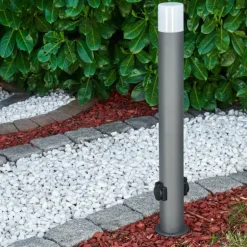 Borne lumineuse Buhrkall Anthracite, 1 lumière