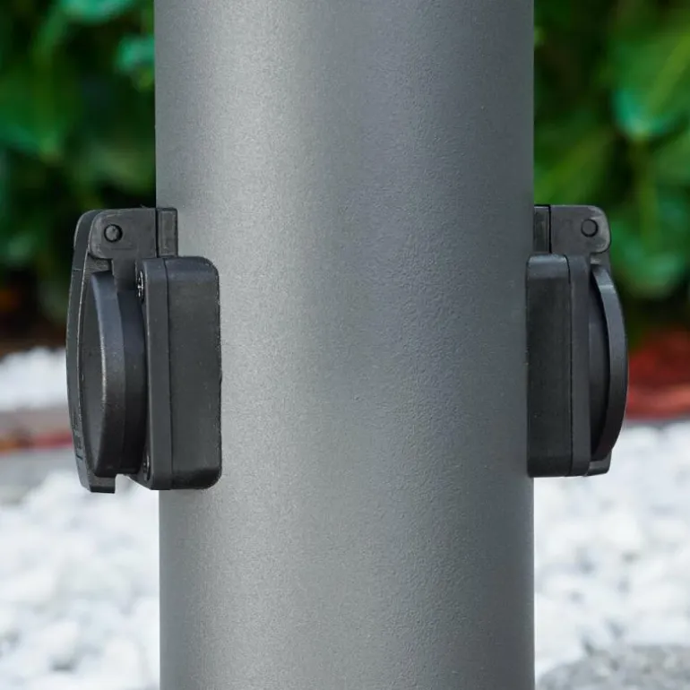 Borne lumineuse Buhrkall Anthracite, 1 lumière