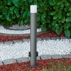 Borne lumineuse Buhrkall Anthracite, 1 lumière