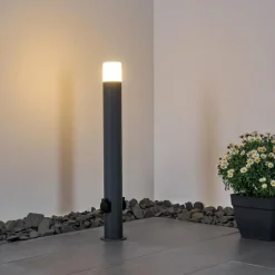 Borne lumineuse Buhrkall Anthracite, 1 lumière