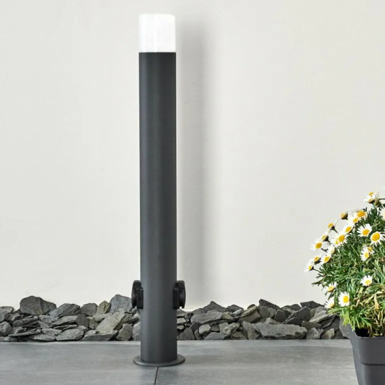 Borne lumineuse Buhrkall Anthracite, 1 lumière