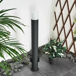 Borne lumineuse Buhrkall Anthracite, 1 lumière