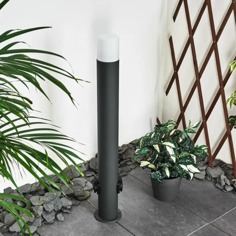 Borne lumineuse Buhrkall Anthracite, 1 lumière
