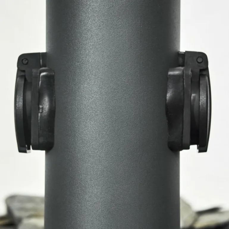 Borne lumineuse Buhrkall Anthracite, 1 lumière