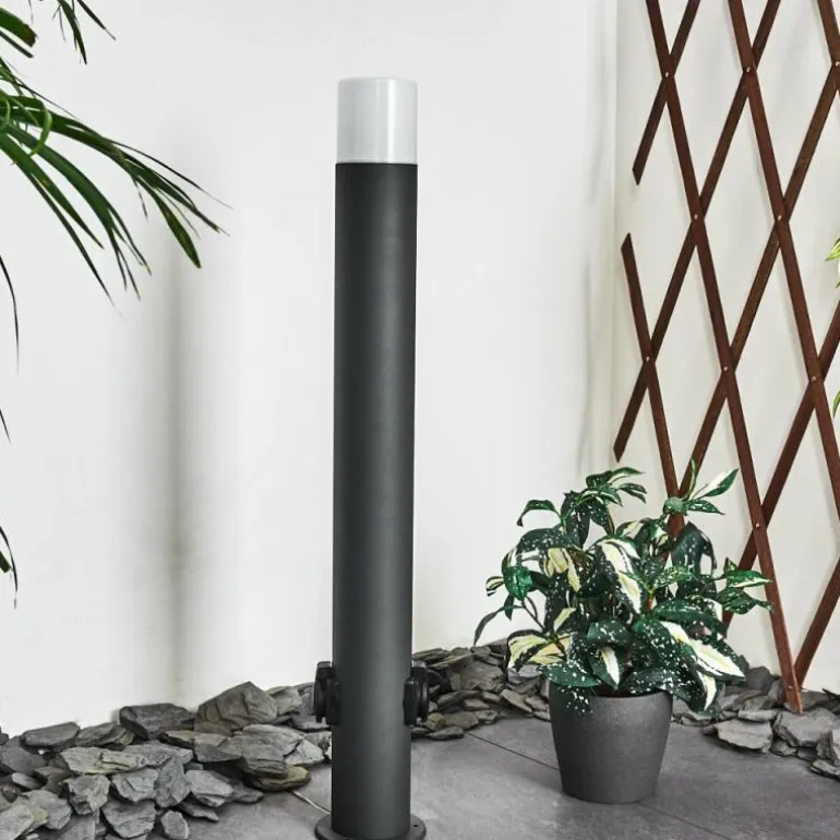 Borne lumineuse Buhrkall Anthracite, 1 lumière