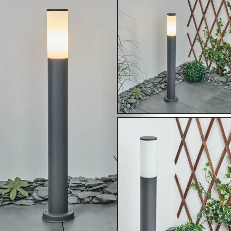 Borne lumineuse Caserta Anthracite, 1 lumière