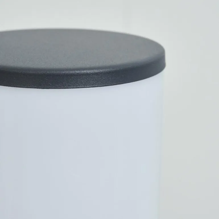 Borne lumineuse Caserta Anthracite, 1 lumière