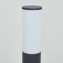 Borne lumineuse Caserta Anthracite, 1 lumière