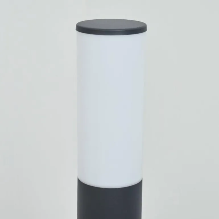 Borne lumineuse Caserta Anthracite, 1 lumière