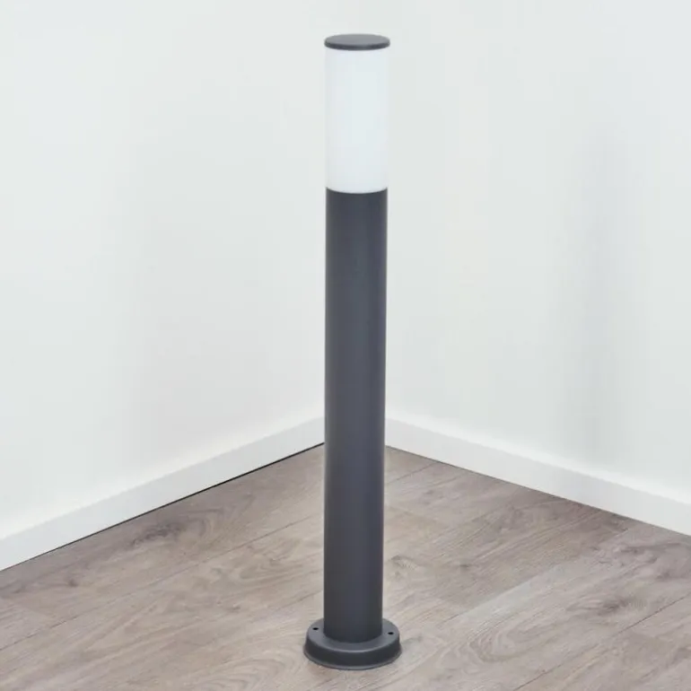 Borne lumineuse Caserta Anthracite, 1 lumière