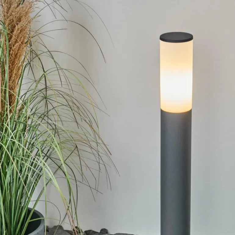 Borne lumineuse Caserta Anthracite, 1 lumière