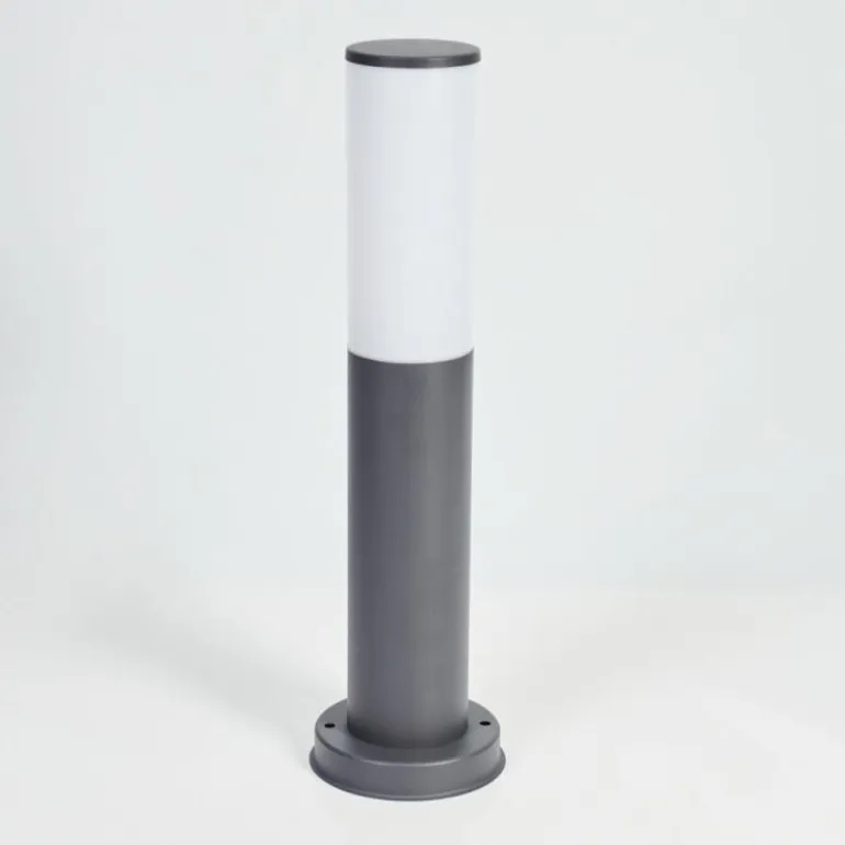 Borne lumineuse Caserta Anthracite, 1 lumière