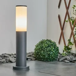 Borne lumineuse Caserta Anthracite, 1 lumière