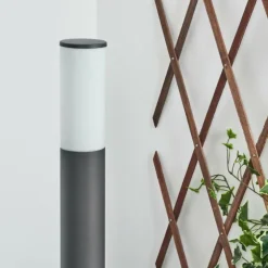 Borne lumineuse Caserta Anthracite, 1 lumière