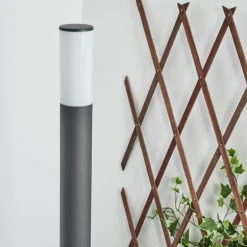 Borne lumineuse Caserta Anthracite, 1 lumière