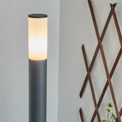 Borne lumineuse Caserta Anthracite, 1 lumière