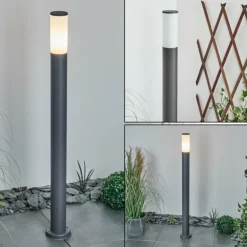 Borne lumineuse Caserta Anthracite, 1 lumière