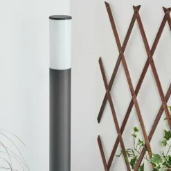 Borne lumineuse Caserta Anthracite, 1 lumière