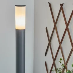 Borne lumineuse Caserta Anthracite, 1 lumière
