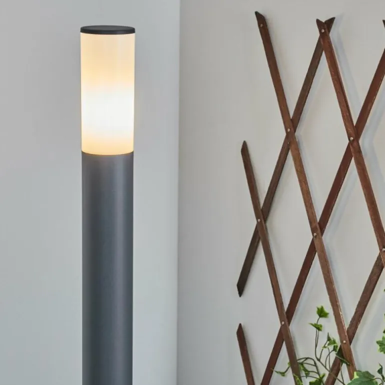 Borne lumineuse Caserta Anthracite, 1 lumière