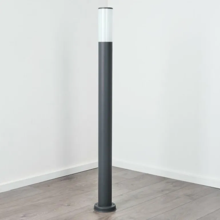 Borne lumineuse Caserta Anthracite, 1 lumière