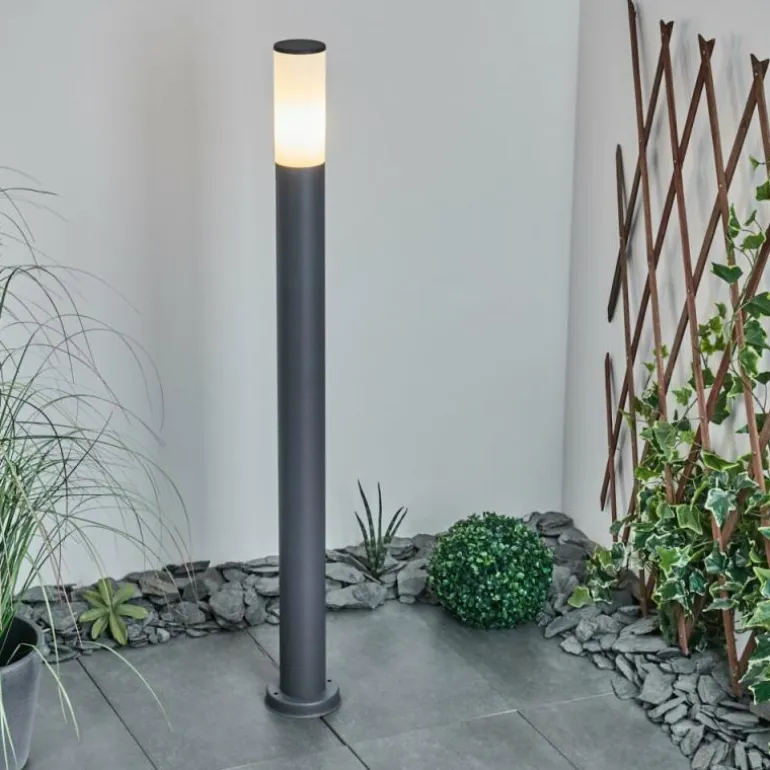 Borne lumineuse Caserta Anthracite, 1 lumière