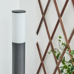 Borne lumineuse Caserta Anthracite, 1 lumière