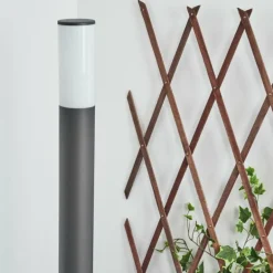Borne lumineuse Caserta Anthracite, 1 lumière