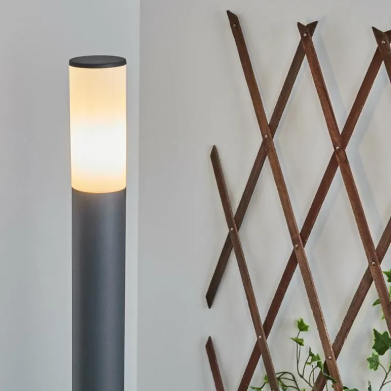Borne lumineuse Caserta Anthracite, 1 lumière
