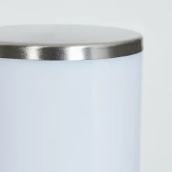 Borne lumineuse Caserta Nickel mat, 1 lumière