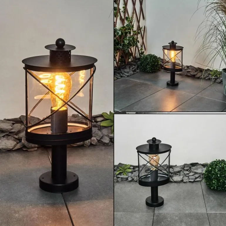 Borne lumineuse Chamesol Noir, 1 lumière