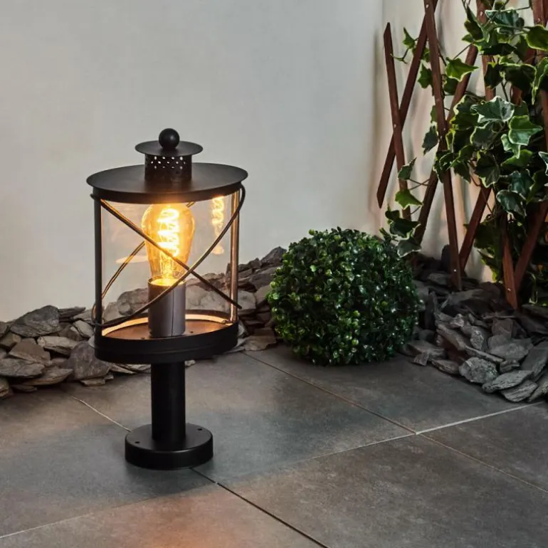Borne lumineuse Chamesol Noir, 1 lumière