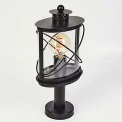 Borne lumineuse Chamesol Noir, 1 lumière