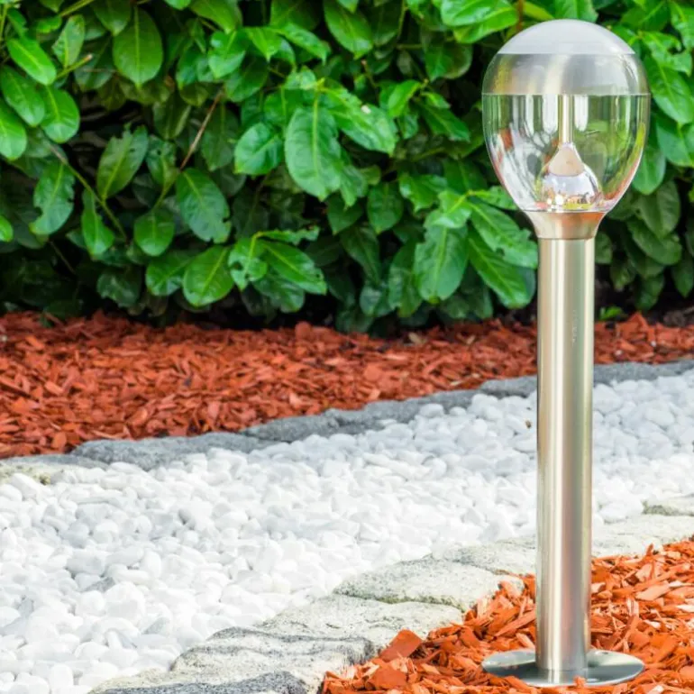 Borne lumineuse CORDOVA LED Acier inoxydable, 1 lumière