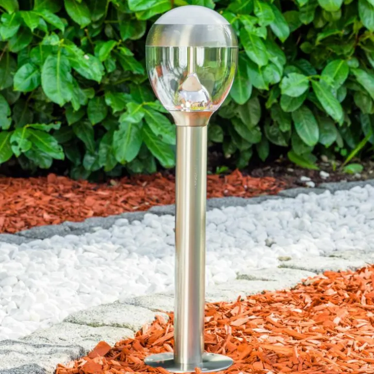 Borne lumineuse CORDOVA LED Acier inoxydable, 1 lumière