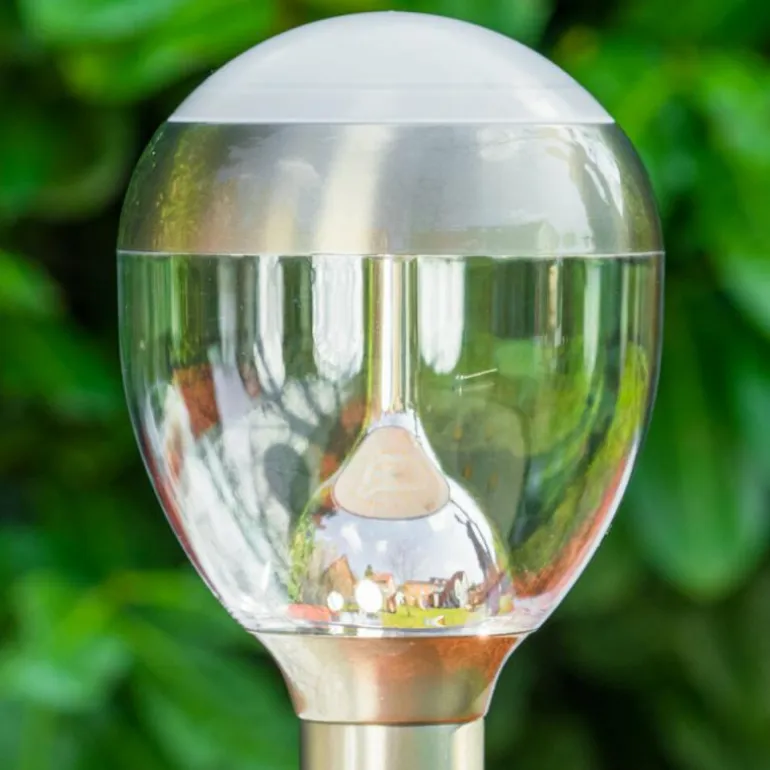 Borne lumineuse CORDOVA LED Acier inoxydable, 1 lumière