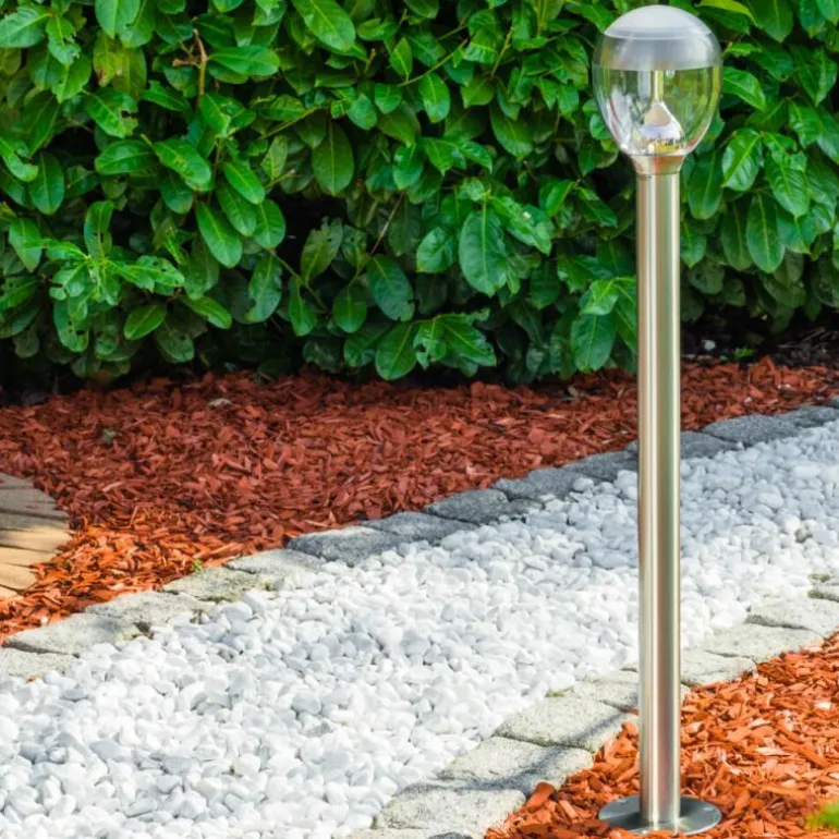 Borne lumineuse CORDOVA LED Acier inoxydable, 1 lumière