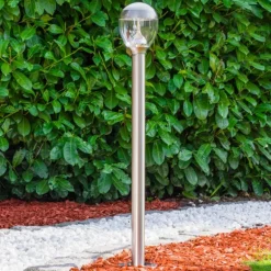 Borne lumineuse CORDOVA LED Acier inoxydable, 1 lumière