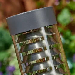 Borne lumineuse Dakar Anthracite, 1 lumière