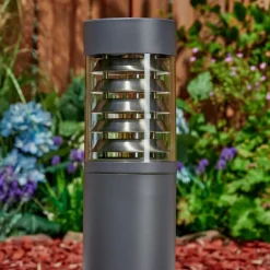 Borne lumineuse Dakar Anthracite, 1 lumière